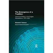 The Emergence of a Tradition,9781315223568