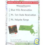 Map Massachusetts: Blue Hills Reservation/Mount Tom/Holyoke Range