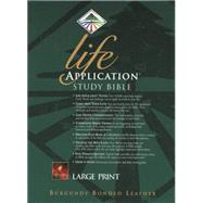 Life Application Study Bible NLT, Large Print Indexed