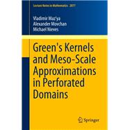 Green's Kernels and Meso-Scale Approximations in Perforated Domains