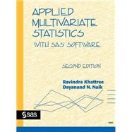 Applied Multivariate Statistics With Sas Software