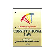 Constitutional Law: Keyed To Cohen And Varat's Constitutional Law: Cases And Materials, Eleventh Edition