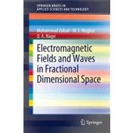 Electromagnetic Fields and Waves in Fractional Dimensional Spaces