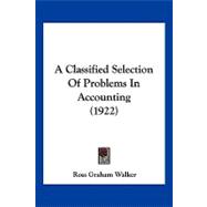 A Classified Selection of Problems in Accounting