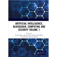 Artificial Intelligence, Blockchain, Computing and Security Volume 1