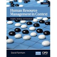 Human Resource Management in Context