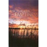How to Realize Emptiness