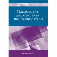 Management and Gender in Higher Education