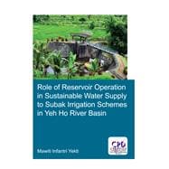 Role of Reservoir Operation in Sustainable Water Supply to Subak Irrigation Schemes in Yeh Ho River Basin