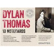 Dylan Thomas Notecards (complete set) 10 cards and envelopes