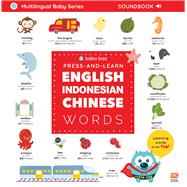 Press-and-Learn English Indonesian Chinese Words Sound Book