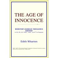 The Age of Innocence: Webster's Korean Thesaurus Edition