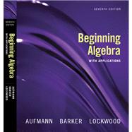 Beginning Algebra with Applications