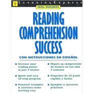 Reading Comprehension Success: With Instructions in Spanish/Con Instrucciones En Espanol