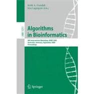 Algorithms in Bioinformatics,9783540873600
