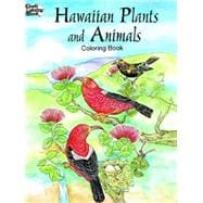 Hawaiian Plants and Animals Coloring Book