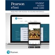 Pearson eText McKnight's Physical Geography -- Access Card