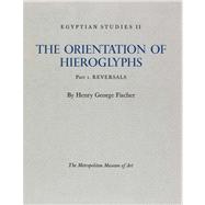 The Orientation of Hieroglyphs; Part 1, Reversals