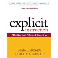 Explicit Instruction Effective and Efficient Teaching