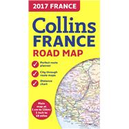 2017 Collins Map of France