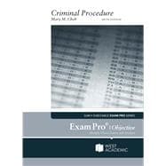 Exam Pro on Criminal Procedure (Objective)(Exam Pro Series)