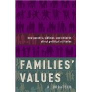 Families' Values How Parents, Siblings, and Children Affect Political Attitudes