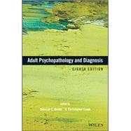 Adult Psychopathology and Diagnosis