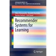 Recommender Systems for Learning