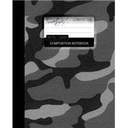 Army Camo Composition Notebook