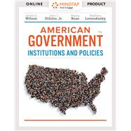 MindTap for American Government: Institutions and Policies 6 Months