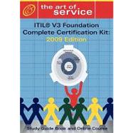 ITIL V3 Foundation Complete Certification Kit ¿ 2009 Edition : Study Guide Book and Online Course