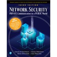 Network Security  Private Communication in a Public World