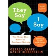 they say / i say 5th edition pdf free download