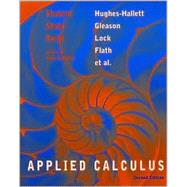Student Study Guide to accompany Applied Calculus, 2nd Edition