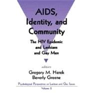 AIDS, Identity, and Community Vol. 2 : The HIV Epidemic and Lesbians and Gay Men