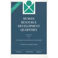 Human Resource Development Quarterly, Volume 19, Number 2, Summer 2008,