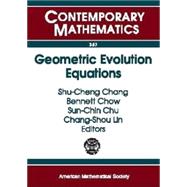 Geometric Evolution Equations