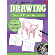 All About Drawing Farm & Forest Animals Learn to draw more than 40 barnyard animals and wildlife critters step by step