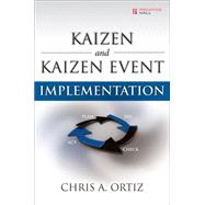Kaizen and Kaizen Event Implementation (paperback),9780133903614