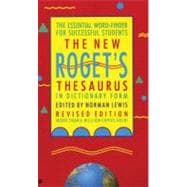 The New Roget's Thesaurus (Student Edition)