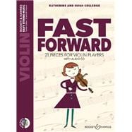 Fast Forward: 21 Pieces for Violin Players Violin Part Only and Audio CD