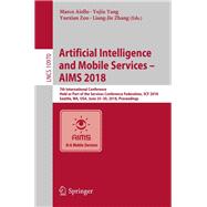 Artificial Intelligence and Mobile Services – AIMS 2018