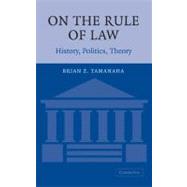 On the Rule of Law: History, Politics, Theory
