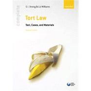 Complete Tort Law Text, Cases, & Materials