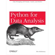 Python for Data Analysis, 1st Edition