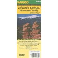 Mapsco Colorado Springs/Monument Valley Street Map