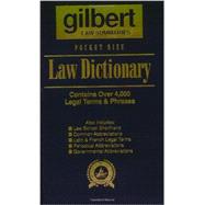 Gilbert Law Summaries Pocket Size Law Dictionary
