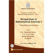 Perspectives in Mathematical Science I Vol. 7 : Probability and Statistics