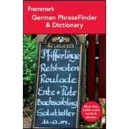 Frommer's German Phrasefinder and Dictionary