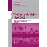 The Semantic Web - Iswc 2003